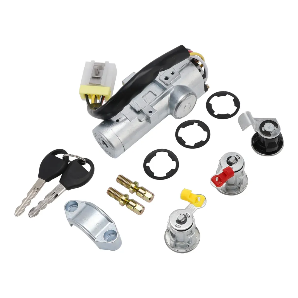 Ignition Barrel Door Lock Kit w/ 2 Keys K9810-2S806 Nissan Navara D22 1997-2006