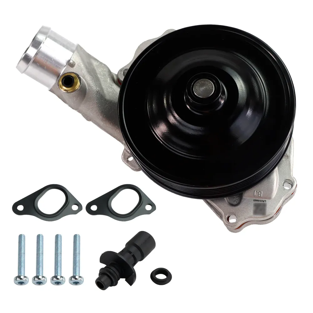 Water Pump Kit Land Rover 3.0L 5.0L Gas 2010-2019 LR097165 LR033993