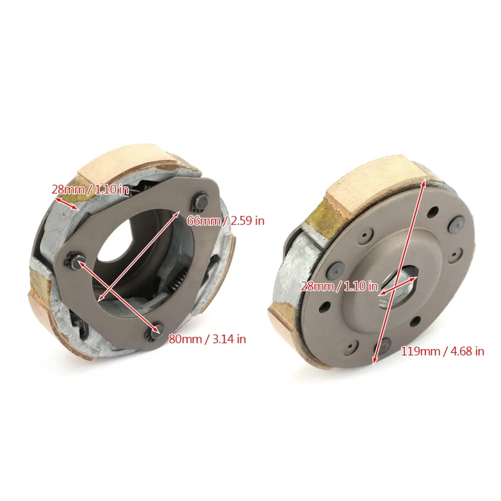 Wet Clutch Shoe Carrier Assy Honda PCX 125 PCX125 PCX 150 PCX 150 2009-2018 Generisk