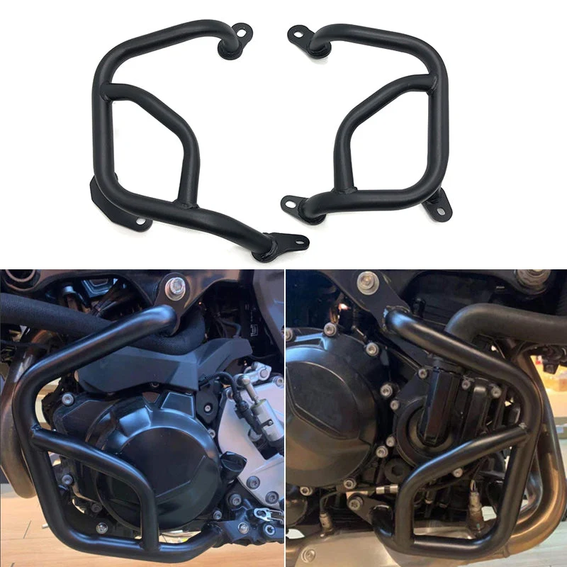 Nedre motorulykke Bars beskyttelse svart passform BMW F900R F900XR 2020-2022