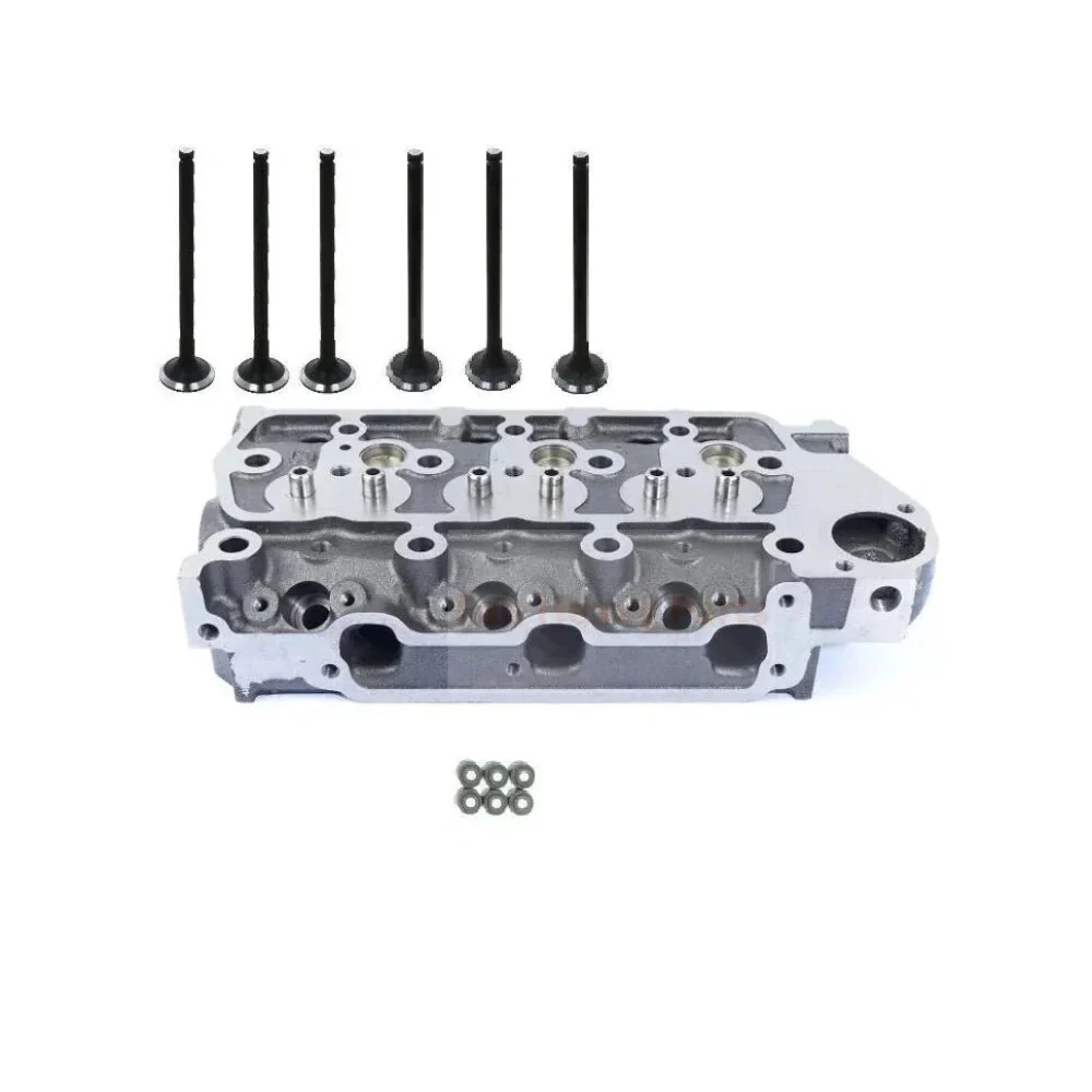 Indirect Injection Complete Cylinder Head Mitsubishi Engine K3E