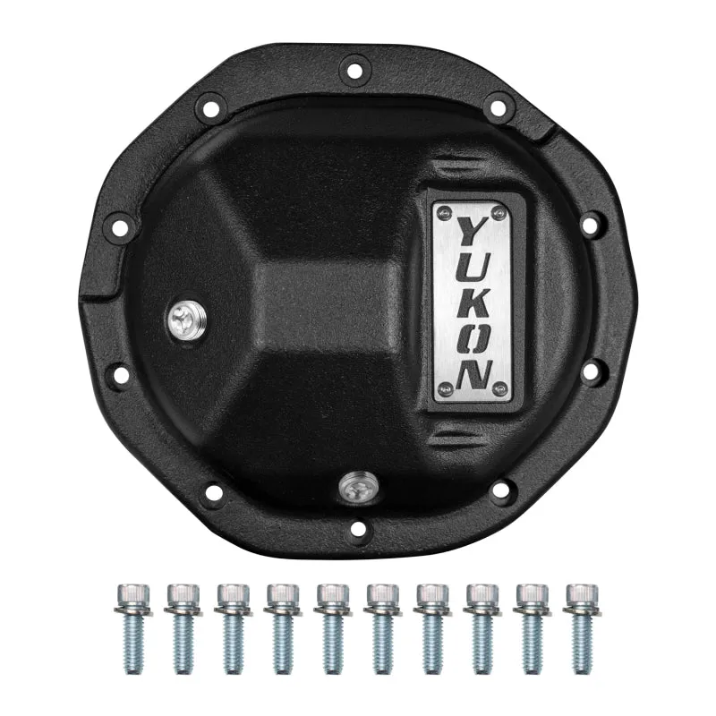 Yukon Gear Hardcore Nodular Iron Cover Rear GM 8.6in w/8mm Cover Bolts