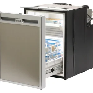Dometic, Coolmatic CRD-50S Kjøleskapsskuff 50L med fryser - rustfritt stål