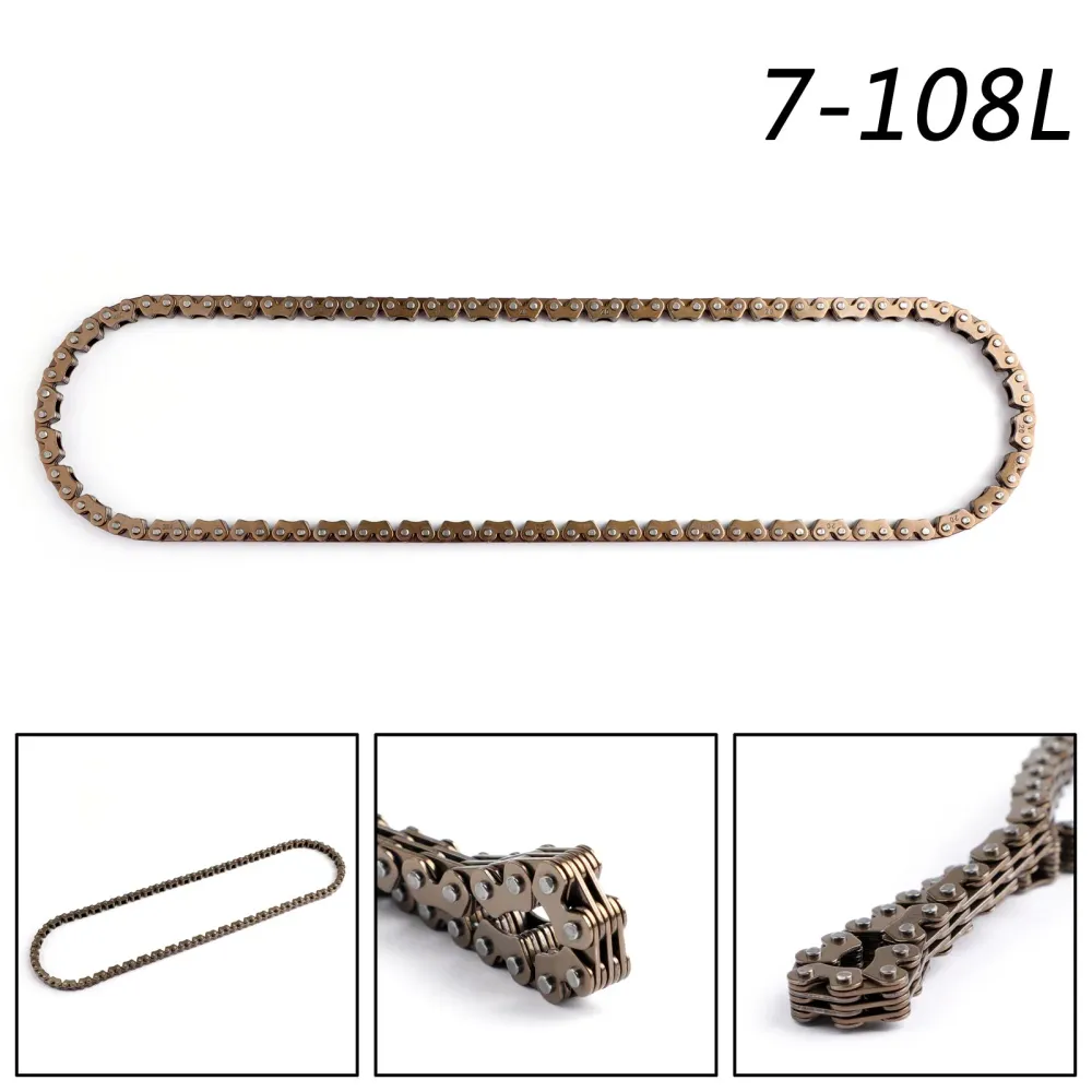 Timing Cam Chain 108L Suzuki An250 DR250 DR350 LTF400 LTF300 12760-19B71 Generisk