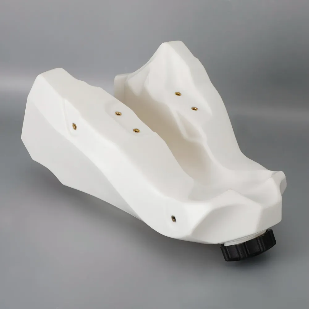 1988-1989 Honda CR250R 2-Stroke 3,6 Gal stor kapasitet Gass drivstofftank hvit
