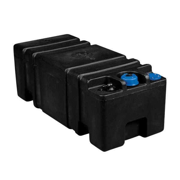 Nuova Rade, Ercole drivstofftank 55L, 65x35x30 cm, CE-merket, Ø 8 mm vinklet slangenippel, Ø 50 mm gjenget plugg