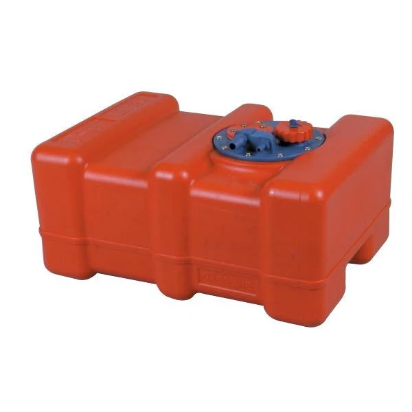 Plasttank 140 l med inspeksjonslokk, 1100x400x400 mm
