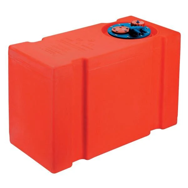 Plasttank 62l 660x300x410mm med avløp og ventil