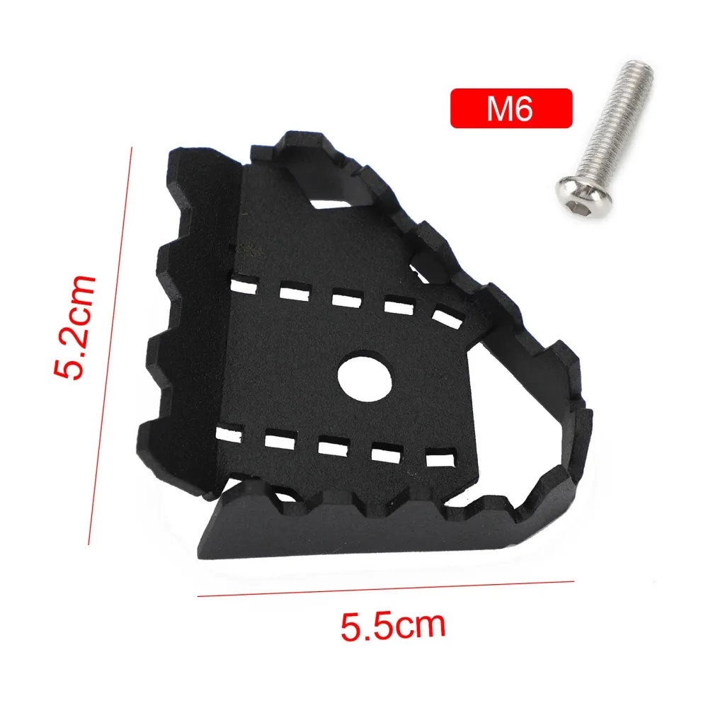 Aluminium tilpassede fotstøtter fotpinndeksler passer Yamaha Tenere 700/Xtz700 19+ generisk