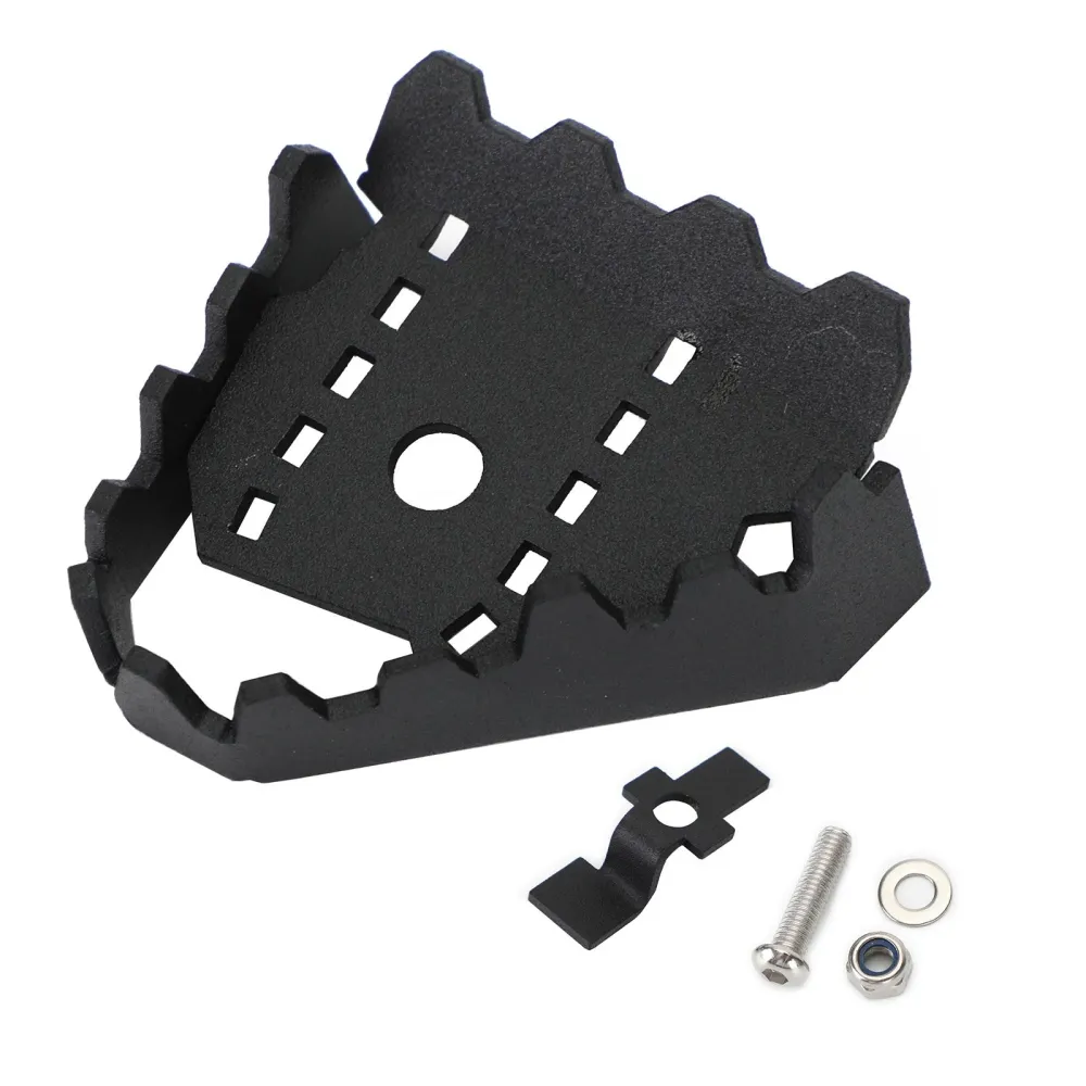 Aluminium tilpassede fotstøtter fotpinndeksler passer Yamaha Tenere 700/Xtz700 19+ generisk