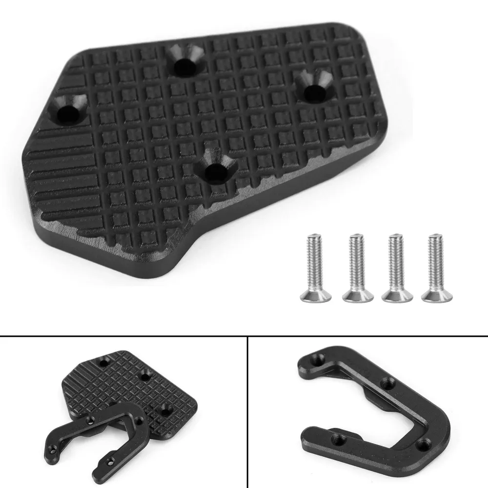 Forlengelsesbremsefotpedalforstørrelsespute CNC svart BMW F900XR F 900 xr 20-21