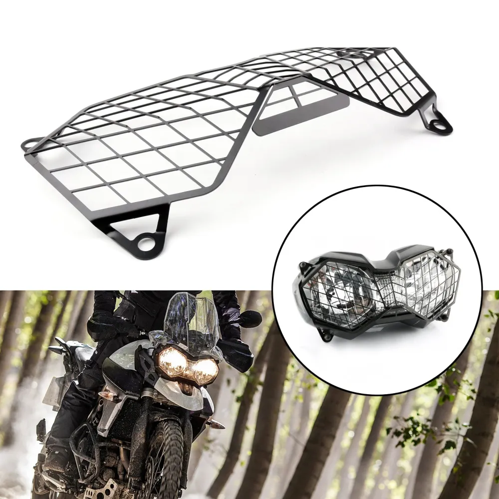 Motorsykkel frontlysvaktgrill Triumph Tiger 800 2010-2017 Explorer 1200 2012-2017 Generisk