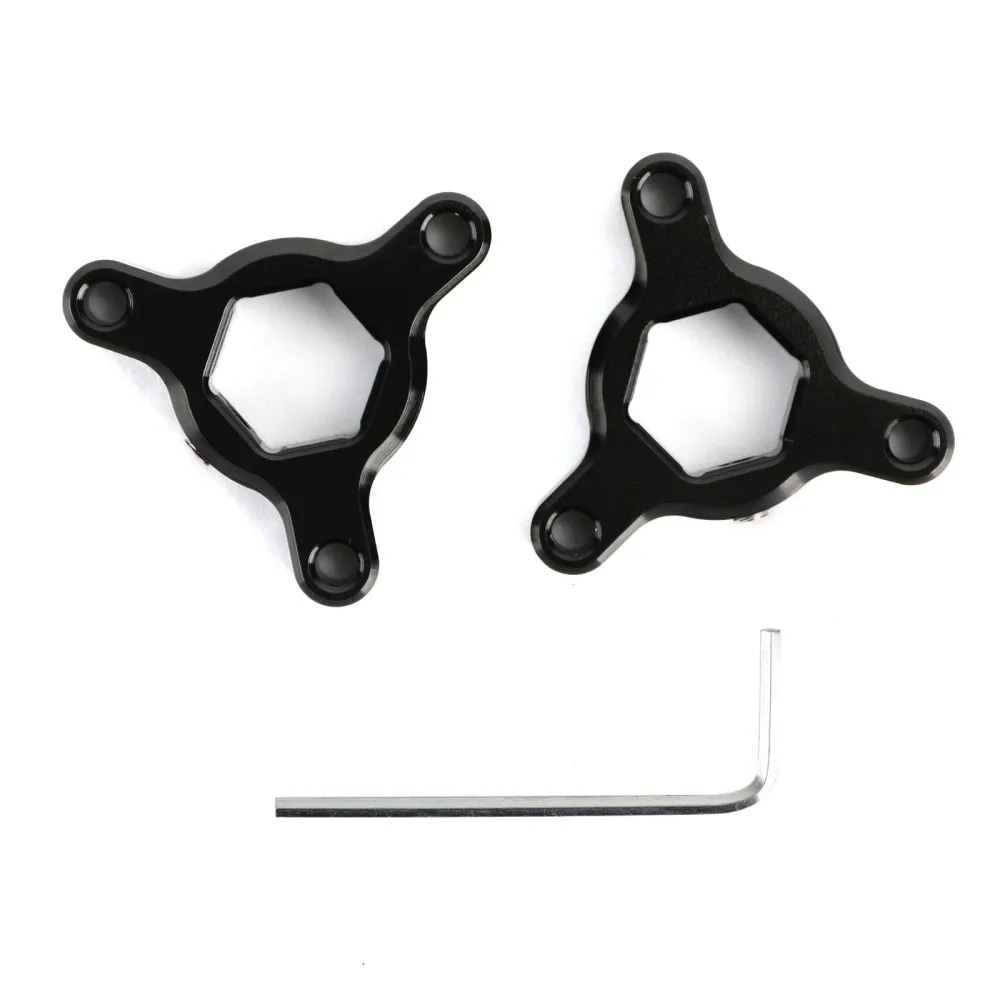 Gaffel pre -justerere svart 14mm passform kawasaki ninja zx6r zx10r zzr1400 z800 generisk