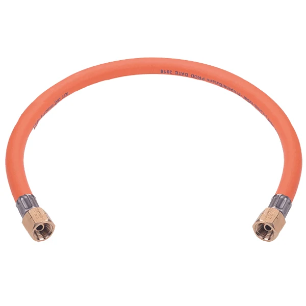 IGT, Gasslange 80 cm, 1/4" rund venstre gjenger, EN 16436-2