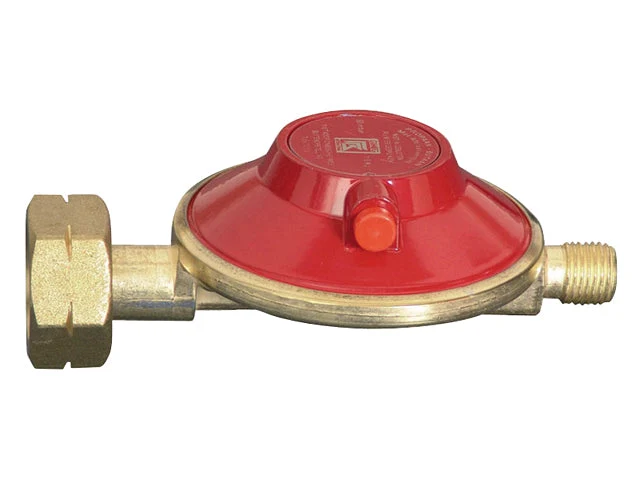 Talamex, Gassregulator 30mBar, 1/4" utvendig gjenge, Shell/Combi