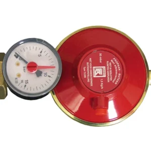Talamex, Gassregulator 30 mBar med ¼" utvendig gjenge, Shell/Combi