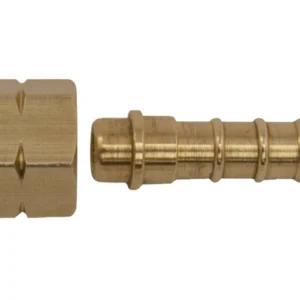 Talamex, rett slangekobling messing ¼" l bi x 8 mm slangekobling, STK