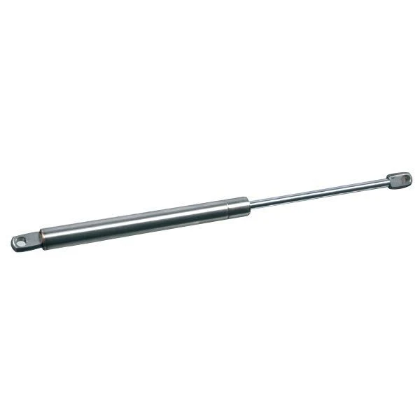 Gassfjær RF 500mm, sylinder Ø18mm, stang Ø8mm, 38 kg, AISI 316