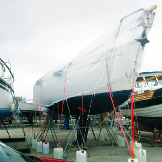 Super Tarp Presenning, Standard 160g/m2, Hvit, 4 x 6 meter