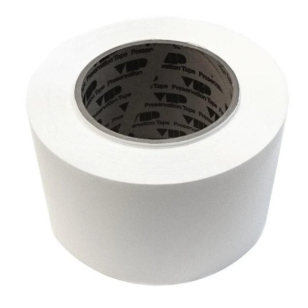 Tape krympeplast hvit, 5 cm x 33 m