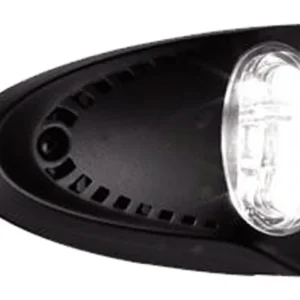 Attwood, Dockinglights, svart, 120° vanntett, ATT-6523BK7