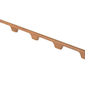 Roca, håndtak i teak 4 håndtak 1090x60x30mm (cc 250mm)
