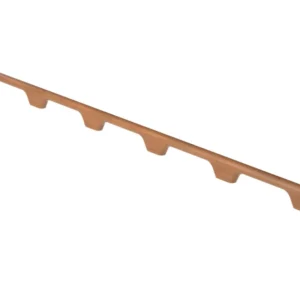 Roca, håndtak i teak 5 håndtak 1350x60x30mm, cc 250mm