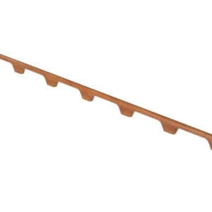 Roca, håndtak i teak 6 håndtak 1600x60x30mm, cc 250mm