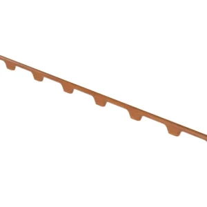 Roca, håndtak i teak 7 håndtak 1865x60x30 mm, cc 250 mm