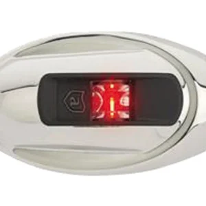 Attwood, portboard lanterne LED LightArmor vertikal oval, rustfritt stål, ATT-NV4012SSR-7