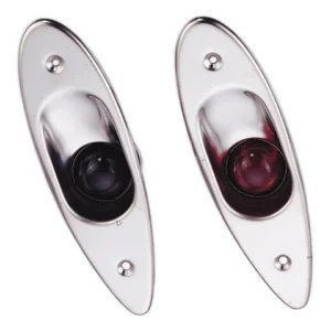 Talamex, innebygde sidelys, 12V (par)