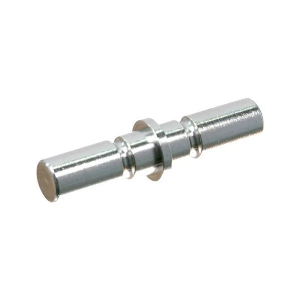 Dekkbeslag skjøt krom, Ø18/12,7mm