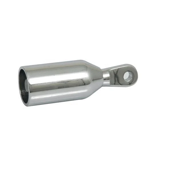 Justerbar hette endebrakett, Ø22mm, AISI 316