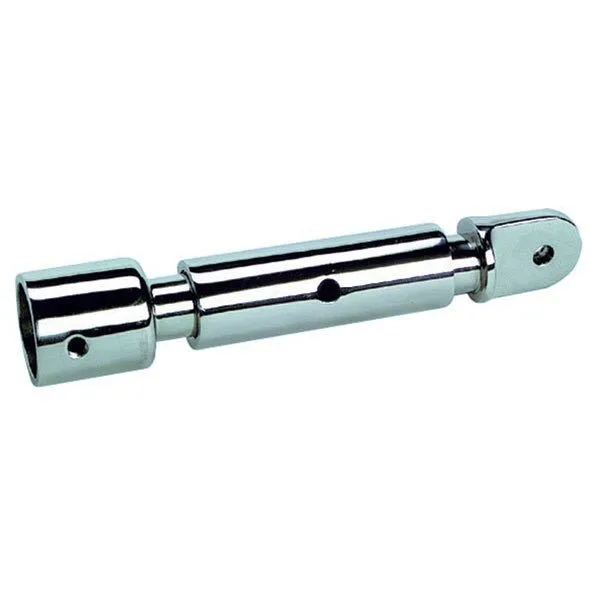 Justerbar hette Endebrakett AISI 316 22 mm rør, uten demontering