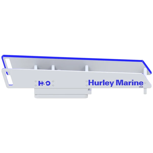 Hurley, Davit H3O med manuell vinsj, hvit, maks 180 kg
