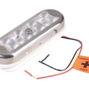 Talamex, Bimini lampe 12-24V, utenpåliggende, IP67/IP65 (1 stk.)