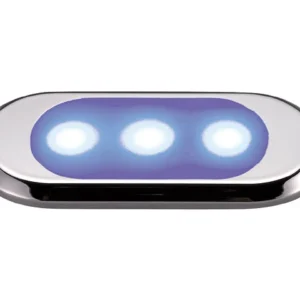 Talamex, LED Courtesy Light Oculus, blått lys, IP67, 12V DC