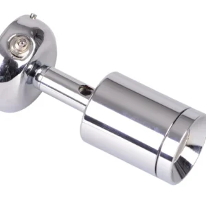 Talamex, LED-leselampe, krom, 1x1W varmhvit, 3000K, 52 lumen, 50.000 timer