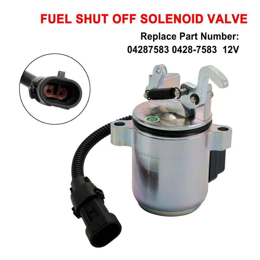 0428-7583 0428-7116 12V Fuel Shutoff Solenoid Kompatibel med Deutz 1011 2011