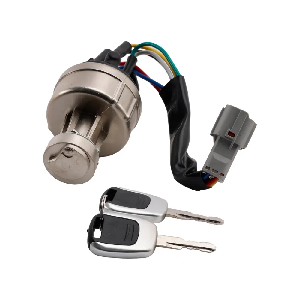 Hyundai gravemaskin R150 R220 R215 R225-7-9 Ignition Starter Switch med 2 taster 21q4-00090