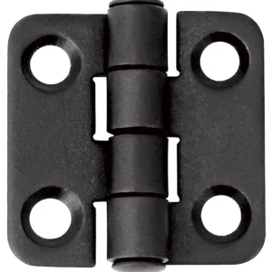 1852 Hengsel 36,5 x 36 mm syrefast sort