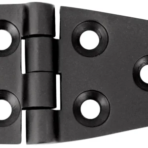 1852 Hengsel 57 x 38 mm syrefast sort