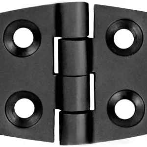 1852 Hengsel 76 x 39 mm syrefast sort