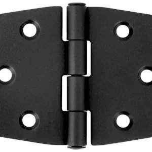 1852 Hengsel 74 x 74 mm syrefast sort