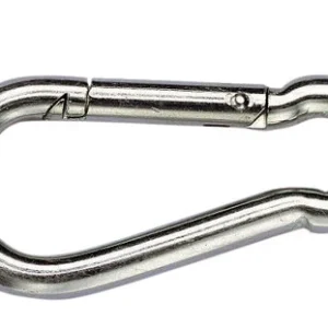 1852, karabinkrok galvanisert stål, 13x160mm, gap 22mm