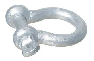 1852, Lyre sjakkel galvanisert 22mm, 6500 kg bruddstyrke, 43x22 mm