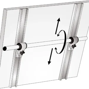 NOA solpanelholder, justerbar