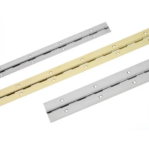 Pianohengsel rustfritt, 1000x20 mm, Hullavstand: 60 mm, Ø: 2,9 mm, 180 g - AISI 304