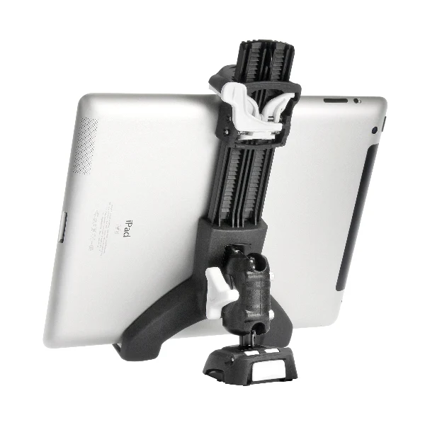 ROKK, iPad/nettbrettmonteringssett skruer, justerbar klemme, 125-220 mm, maks 1,2 kg