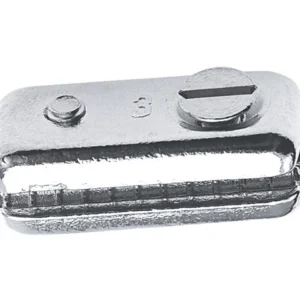 Talamex, Clips til styrekabel i forkromet messing, 1 stk – Størrelse: 3mm, 10 Stk